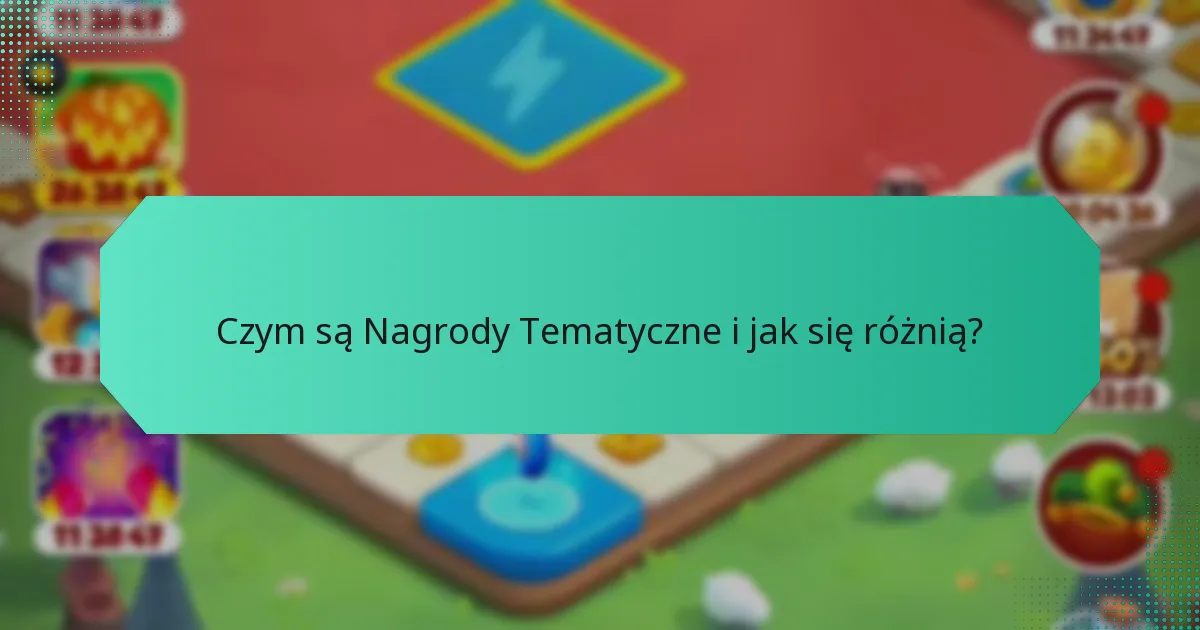 Czym są Nagrody Tematyczne i jak się różnią?