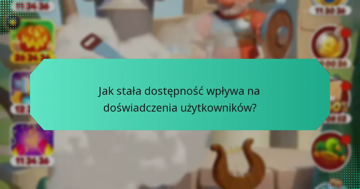 Jak stała dostępność wpływa na doświadczenia użytkowników?