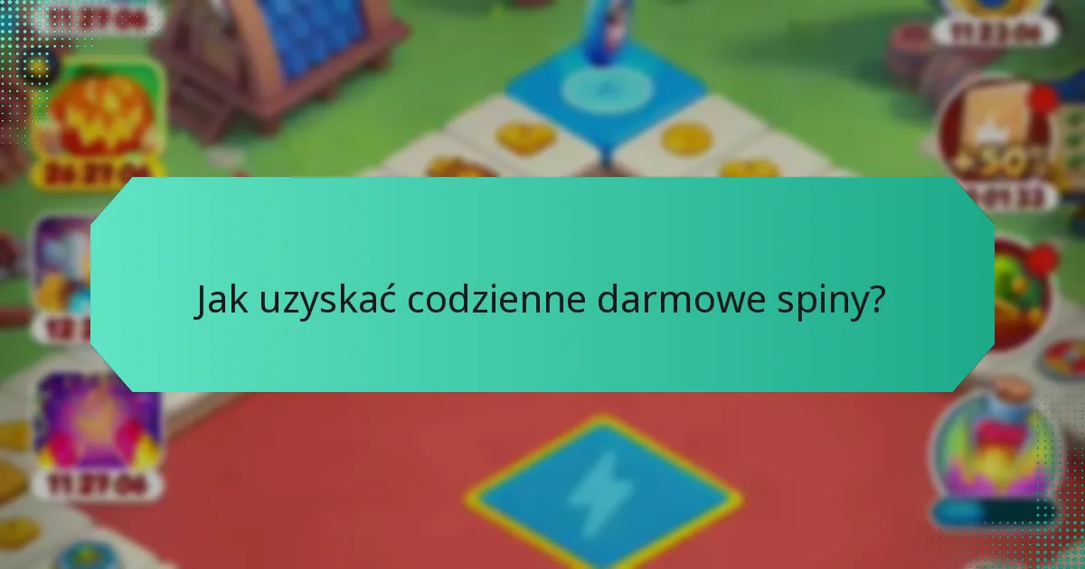 Jak uzyskać codzienne darmowe spiny?