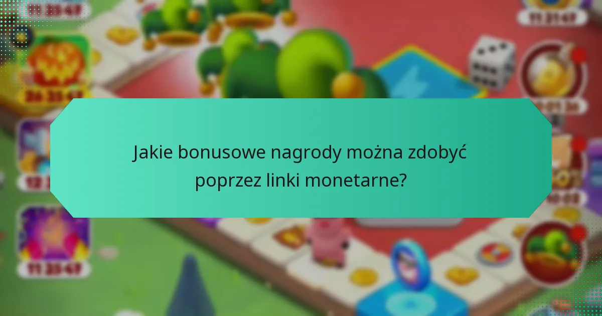 Jakie bonusowe nagrody można zdobyć poprzez linki monetarne?
