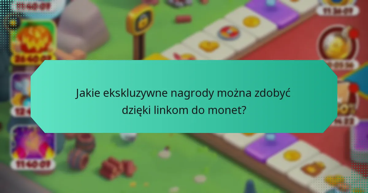 Jakie ekskluzywne nagrody można zdobyć dzięki linkom do monet?