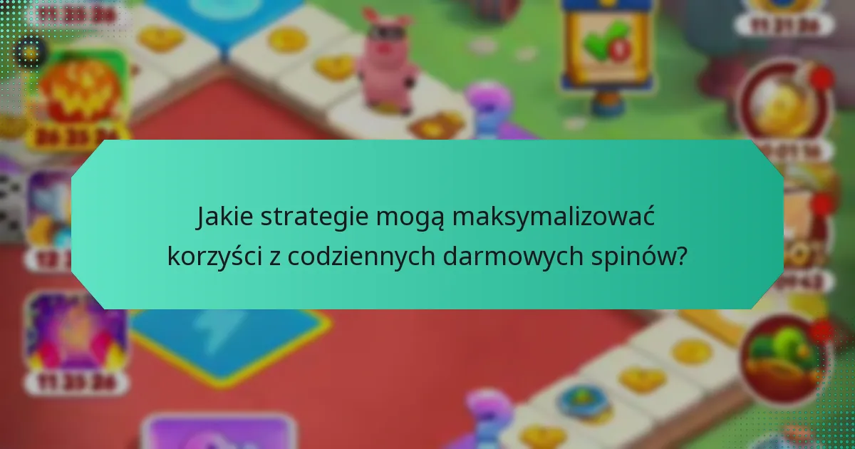 Jakie strategie mogą maksymalizować korzyści z codziennych darmowych spinów?