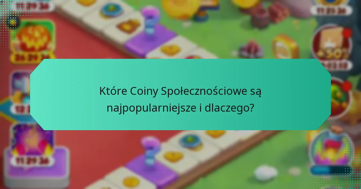 Które Coiny Społecznościowe są najpopularniejsze i dlaczego?